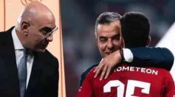 نائب رئيس الزمالك يتجاهل زيزو ويصافح اللاعبين في قمة السوبر المصري